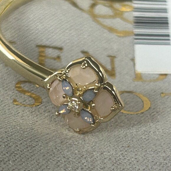 Kendra Scott DIRA Stone cuff bracelet PINK nwt - Picture 3 of 10